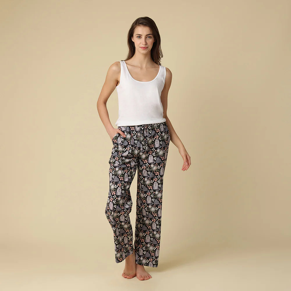 Kitty Cat 100% Cotton Pant in a Bag Pajama Bottom