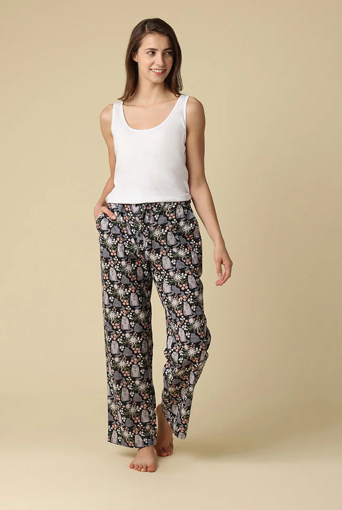 Kitty Cat 100% Cotton Pant in a Bag Pajama Bottom