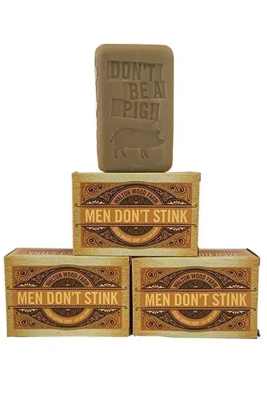 Men Don't Stink Giant Bar-Walton Wood Farm-Cloud Nine Pajamas