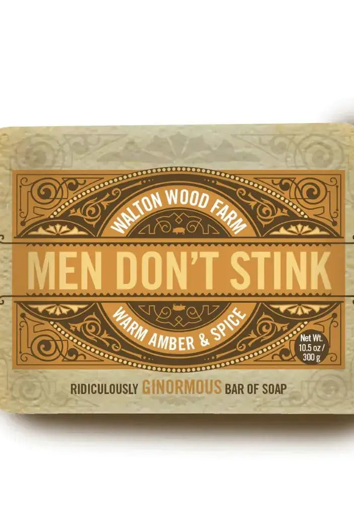 Men Don't Stink Giant Bar-Walton Wood Farm-Cloud Nine Pajamas