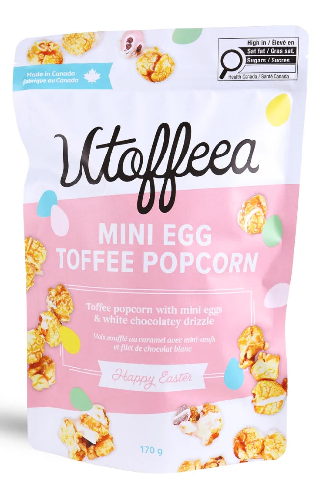 Mini Egg Toffee Popcorn | Utoffeea Canada