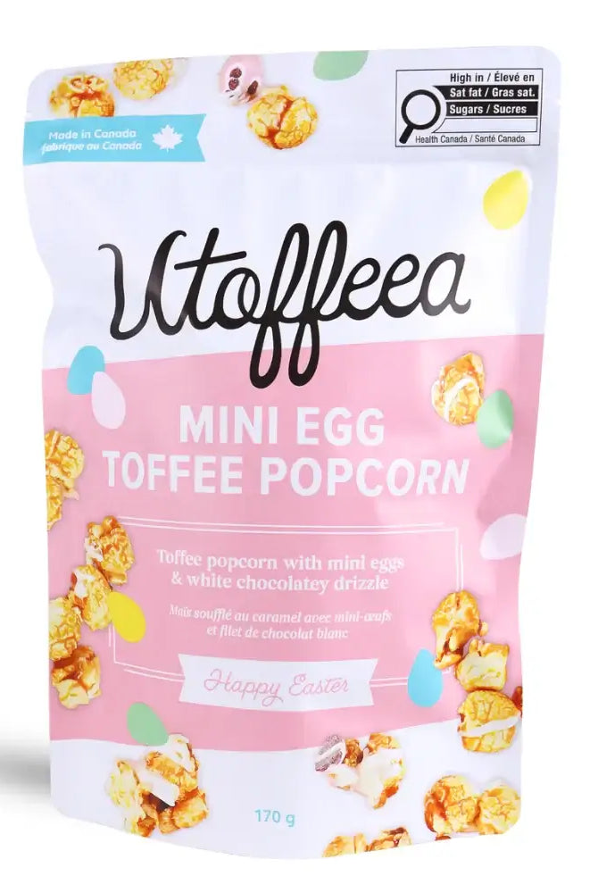 Mini Egg Toffee Popcorn | Utoffeea Canada