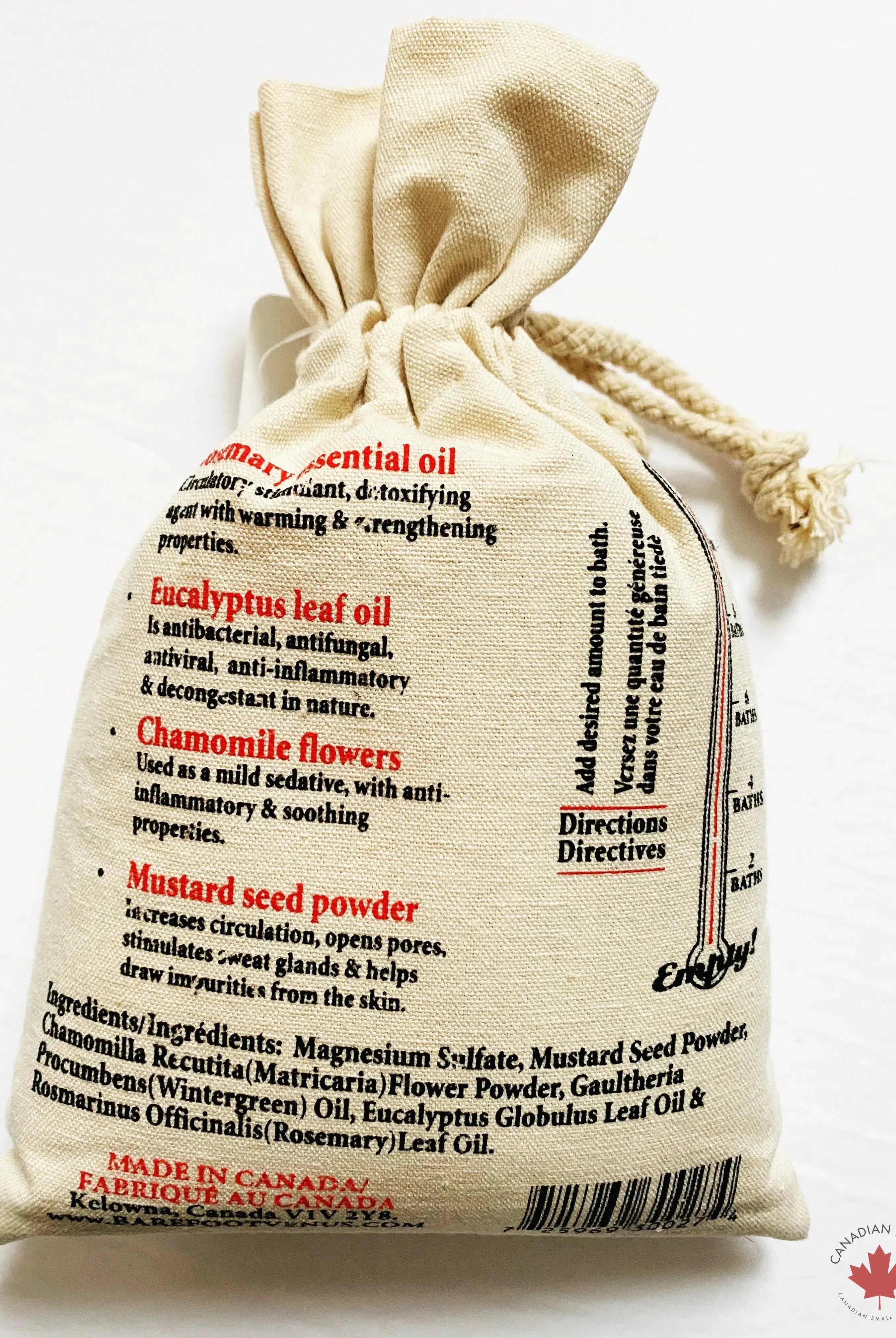 Mustard Bath 1KG Eco Refill Bag Mustard Bath Refill-Barefoot Venus-Cloud Nine Pajamas