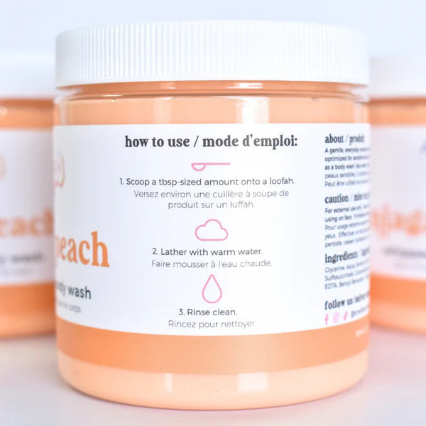 Niagara Peach Whipped Soap - Cloud Nine Pajamas
