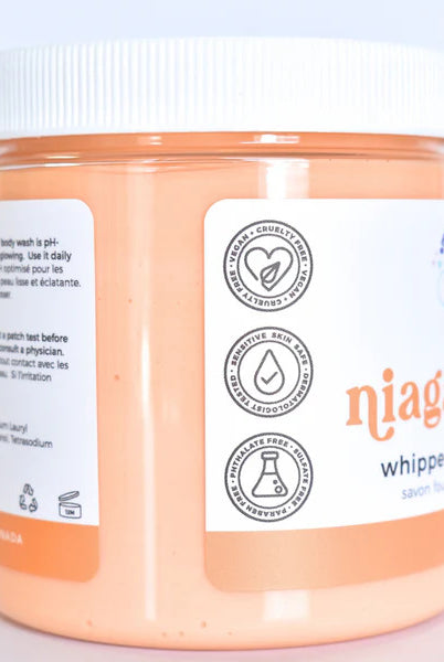 Niagara Peach Whipped Soap - Cloud Nine Pajamas