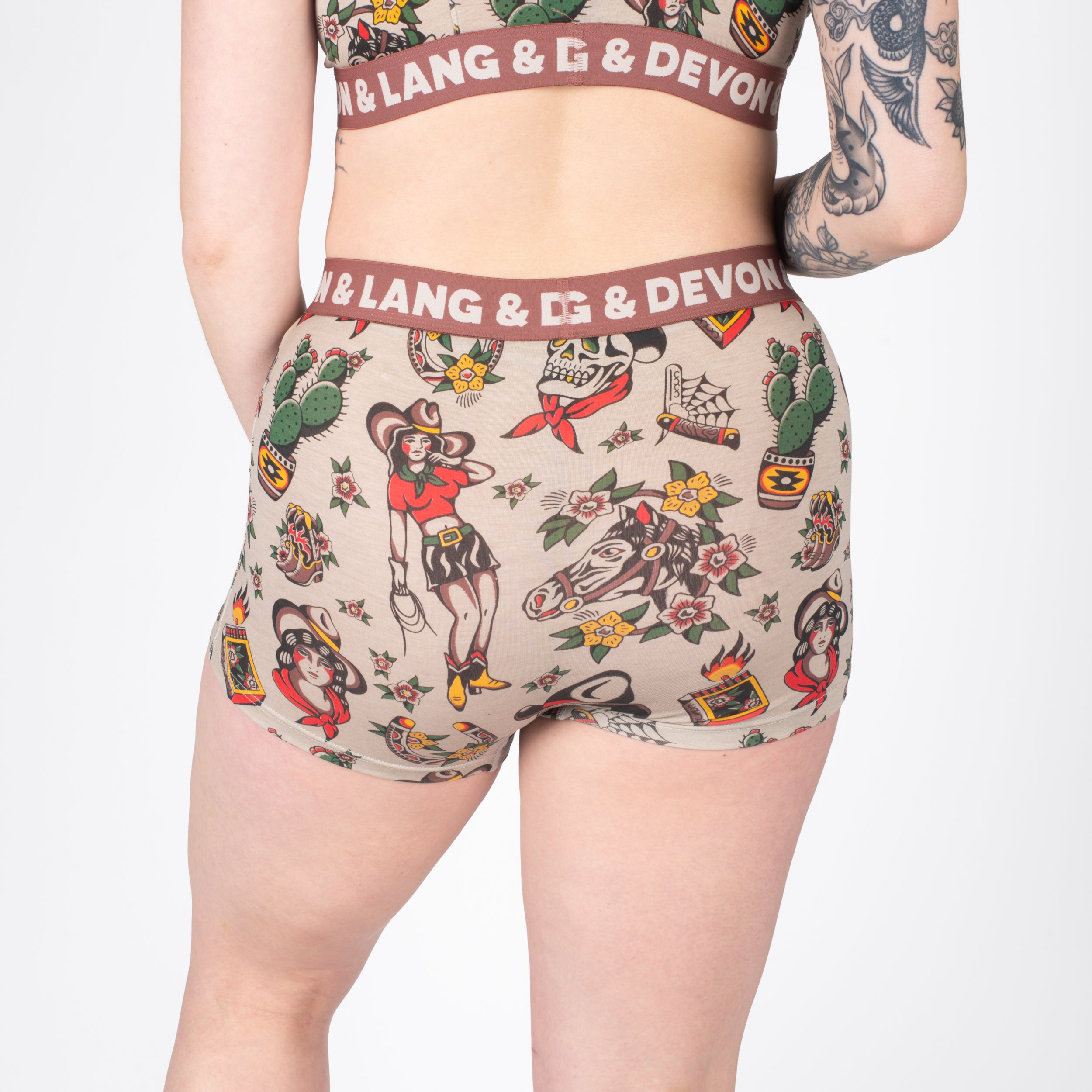 Devon + Lang Bria Boyshort Underwear