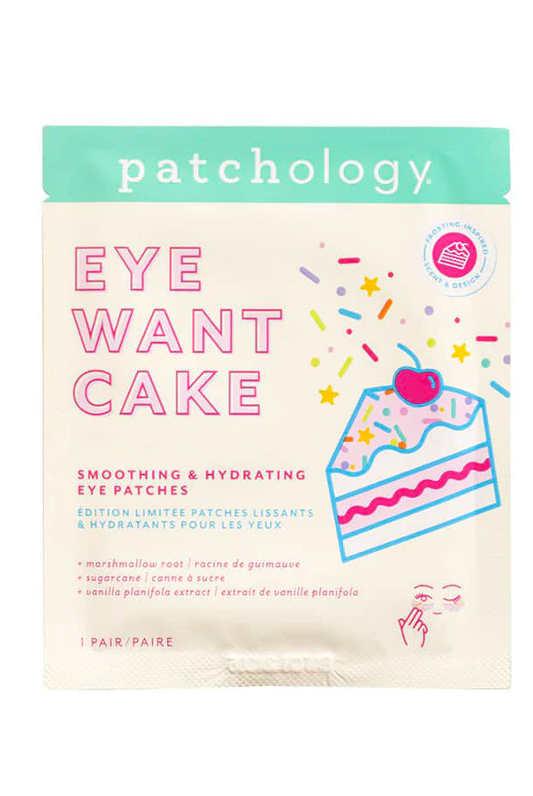 Patchology Eye Want Cake Confetti Eye Gel - showing packaging
