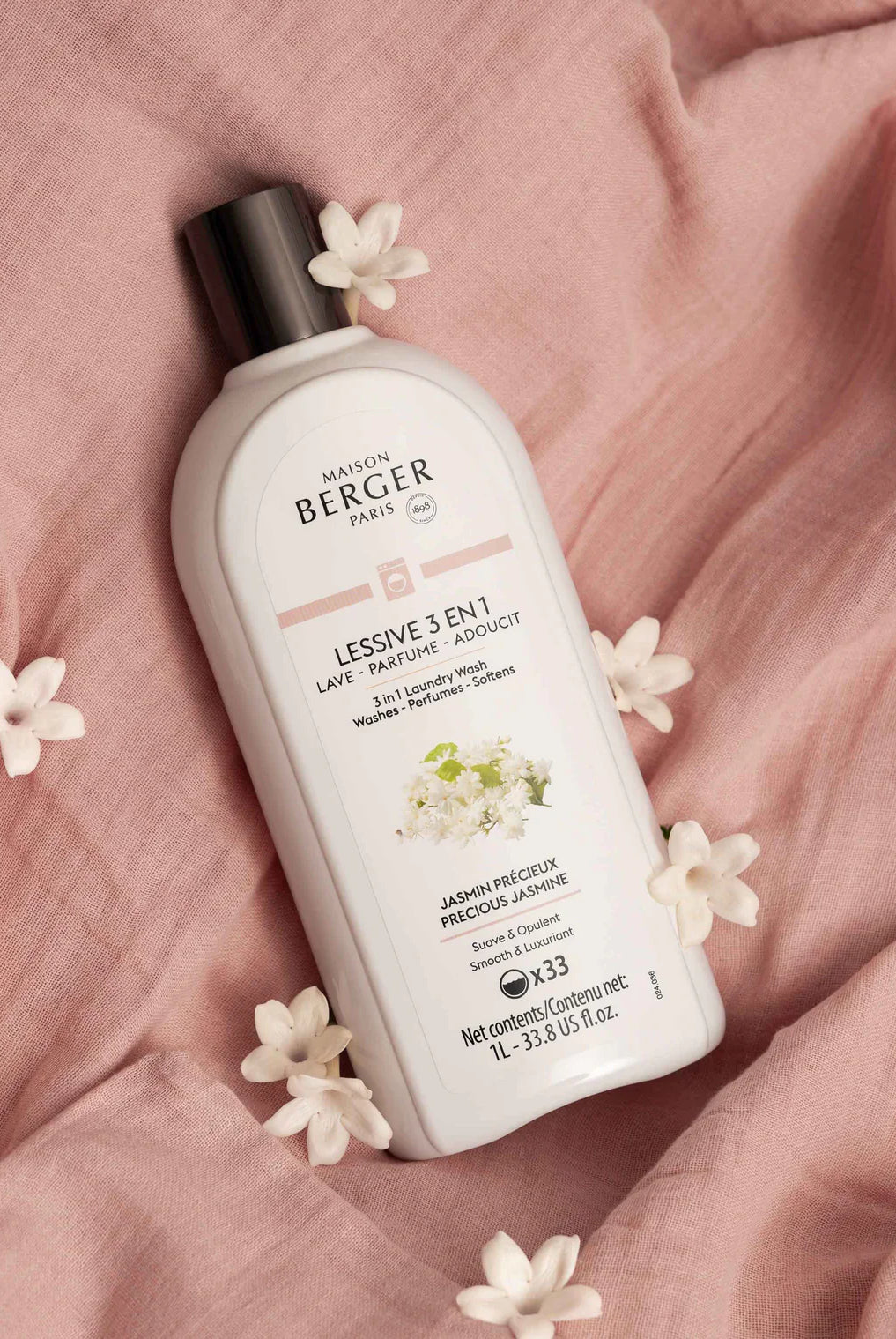 maison berger 3 in 1 laundry wash precious jasmine