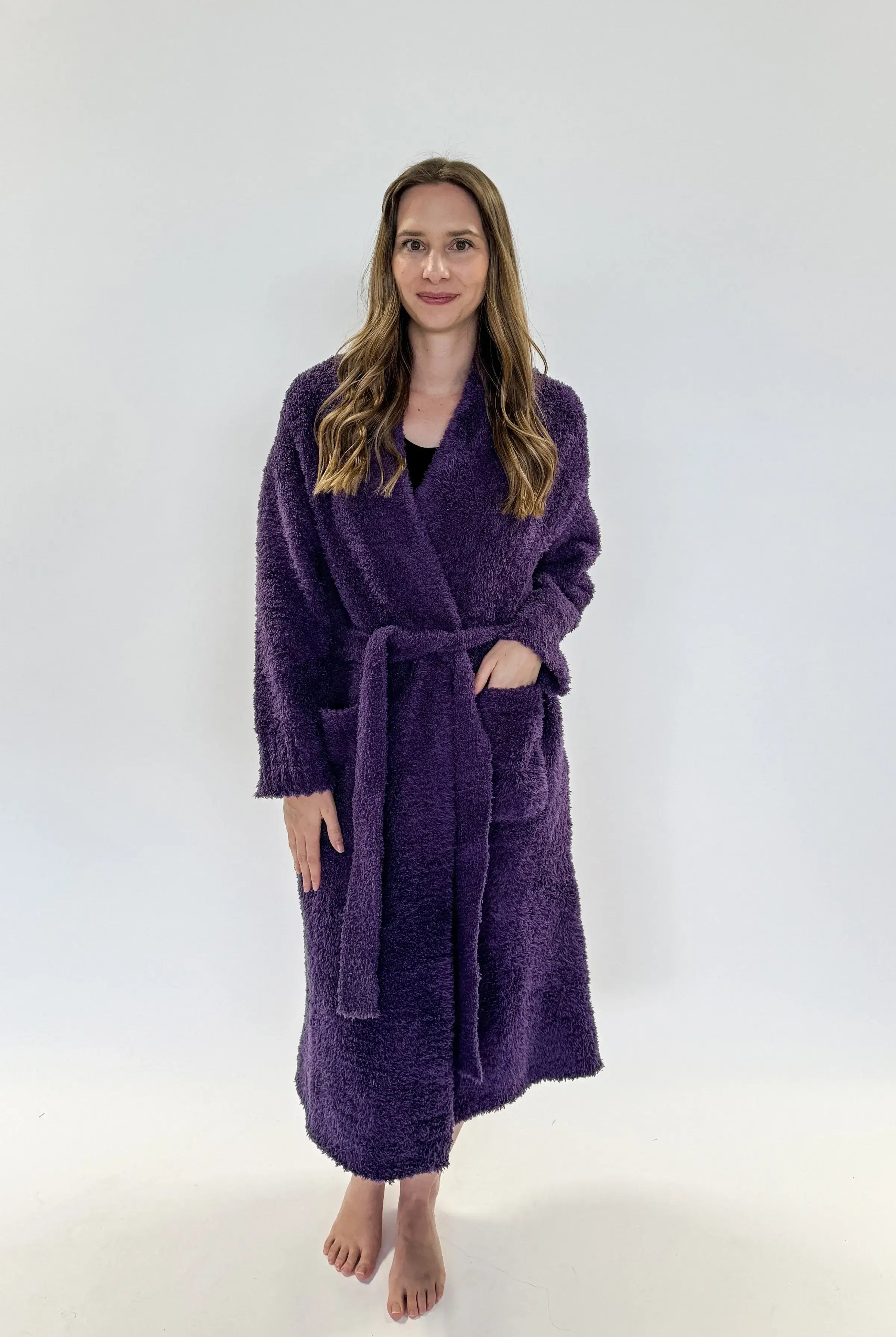 lounge by jan marie spa cloud robe blackberry