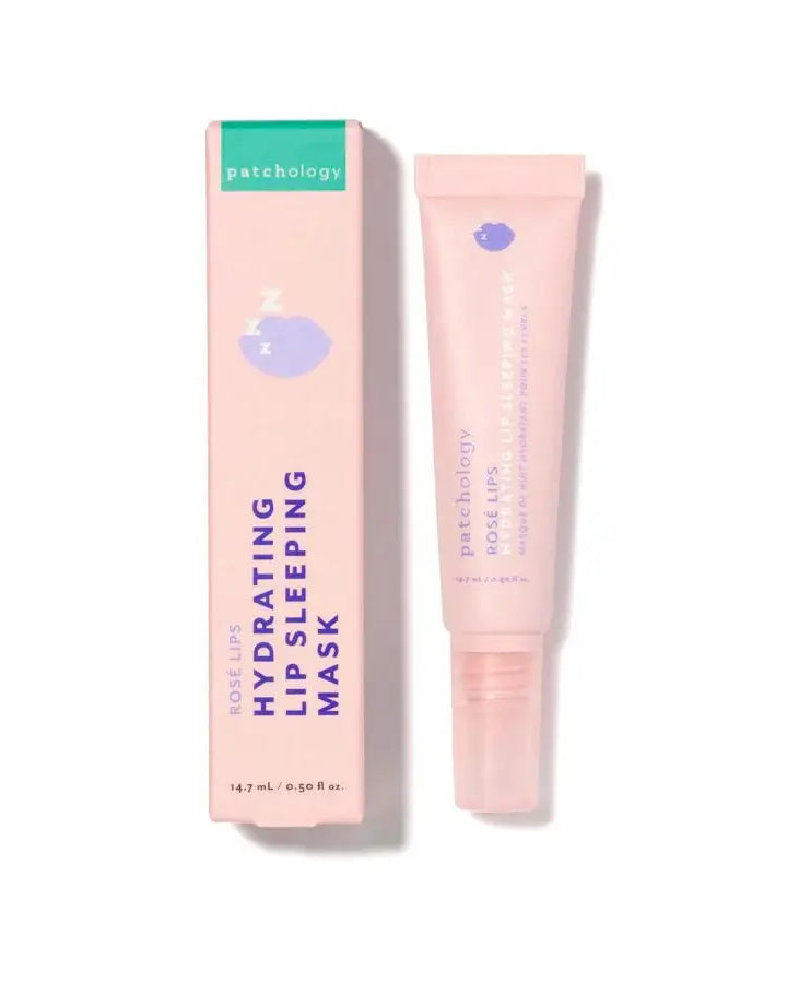 ZZZ Rosé Lips Hydrating Sleeping Mask | Patchology - Cloud Nine Pajamas