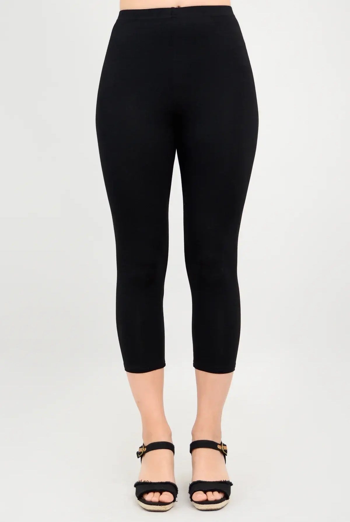 women's bamboo legging capri length soft Blue Sky Clothing Co.