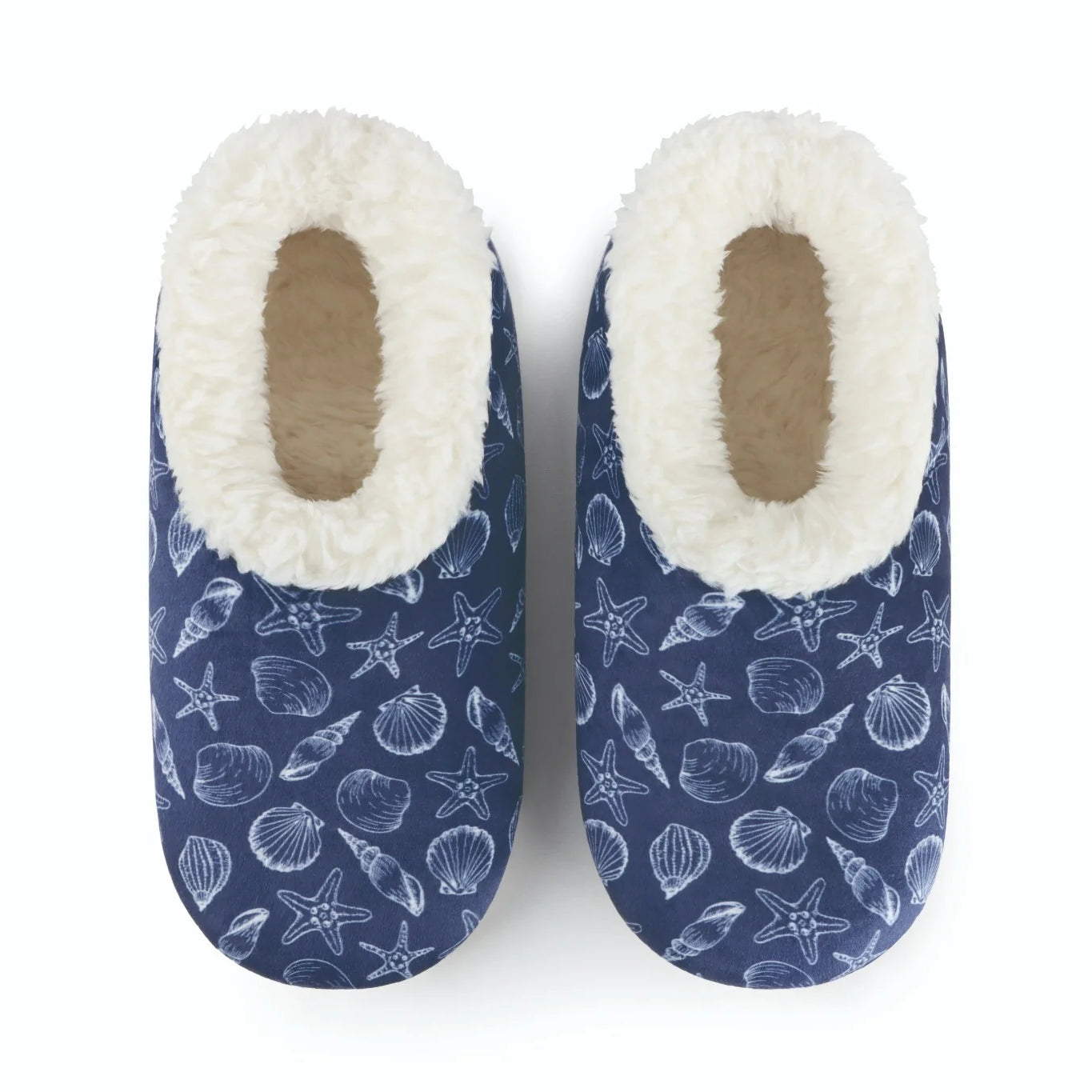 Snoozies Plush Cozy Slipper Socks with Memory Foam & Thick Sherpa Lining