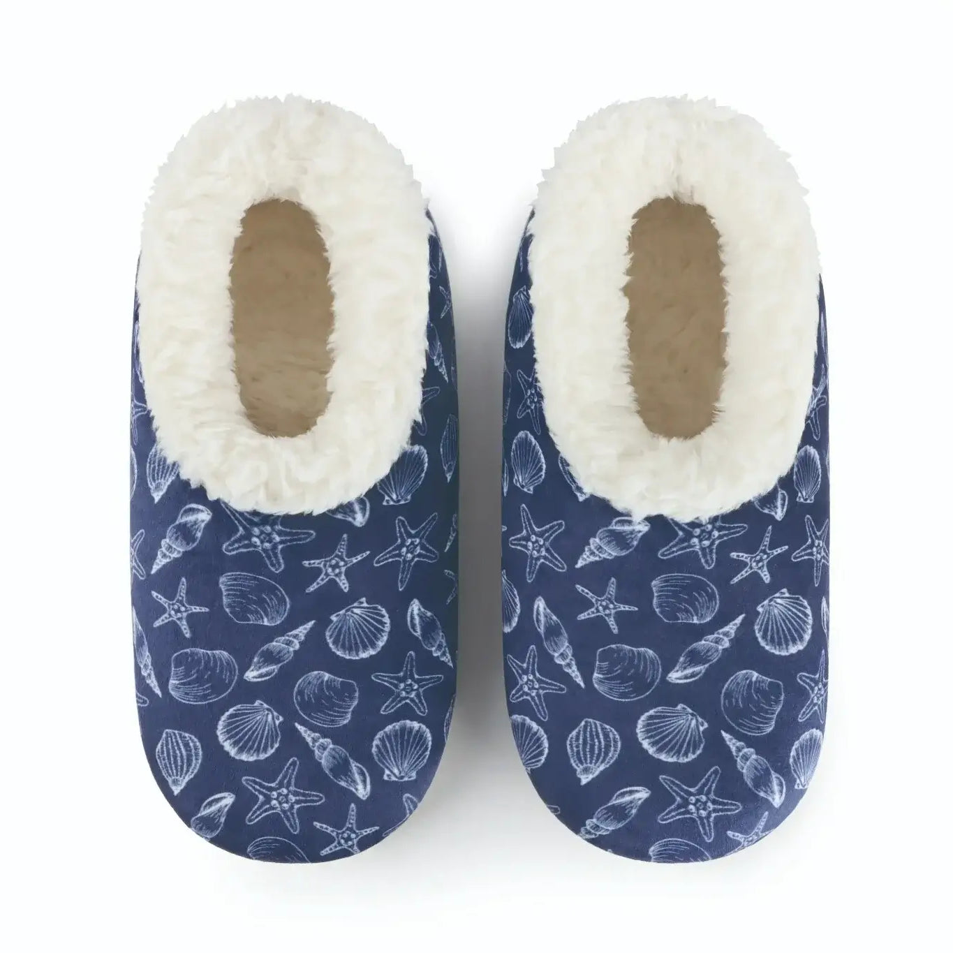 Snoozies Plush Cozy Slipper Socks with Memory Foam & Thick Sherpa Lining
