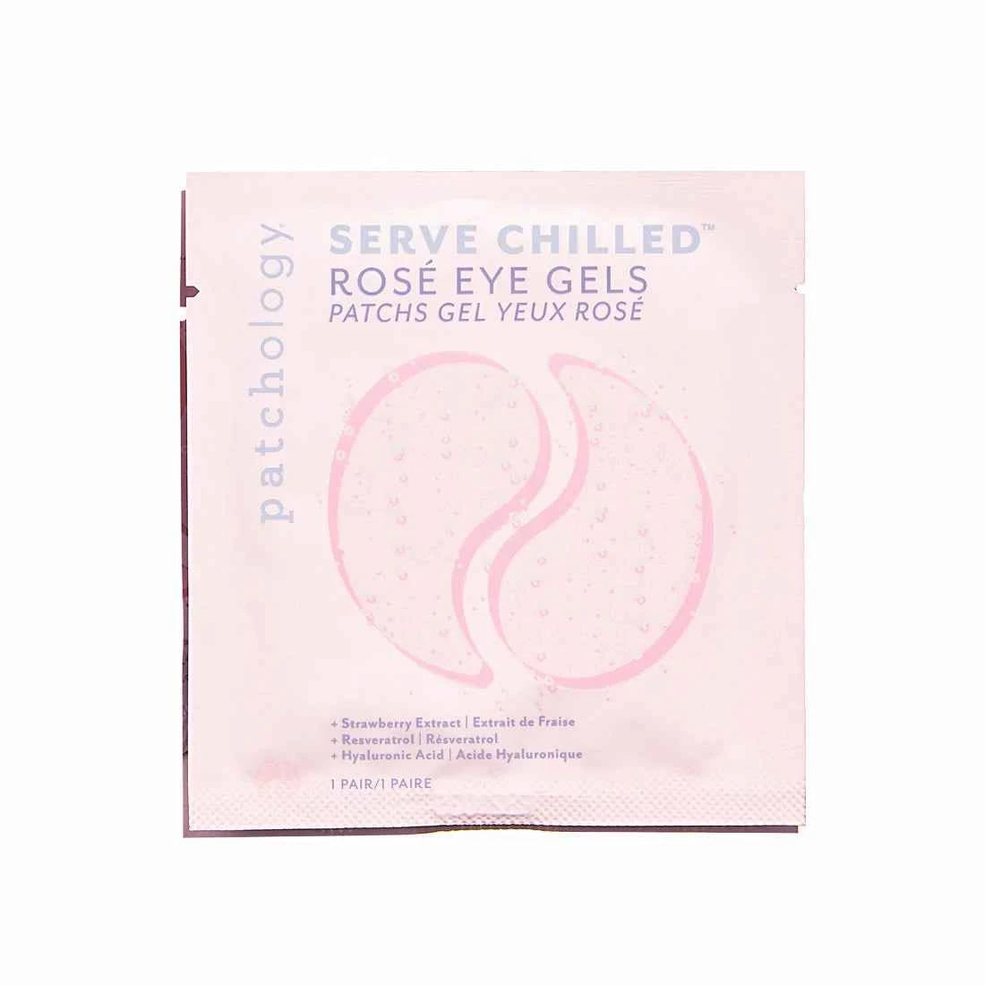 Serve Chilled Rosé Eye Gels 5-Pack