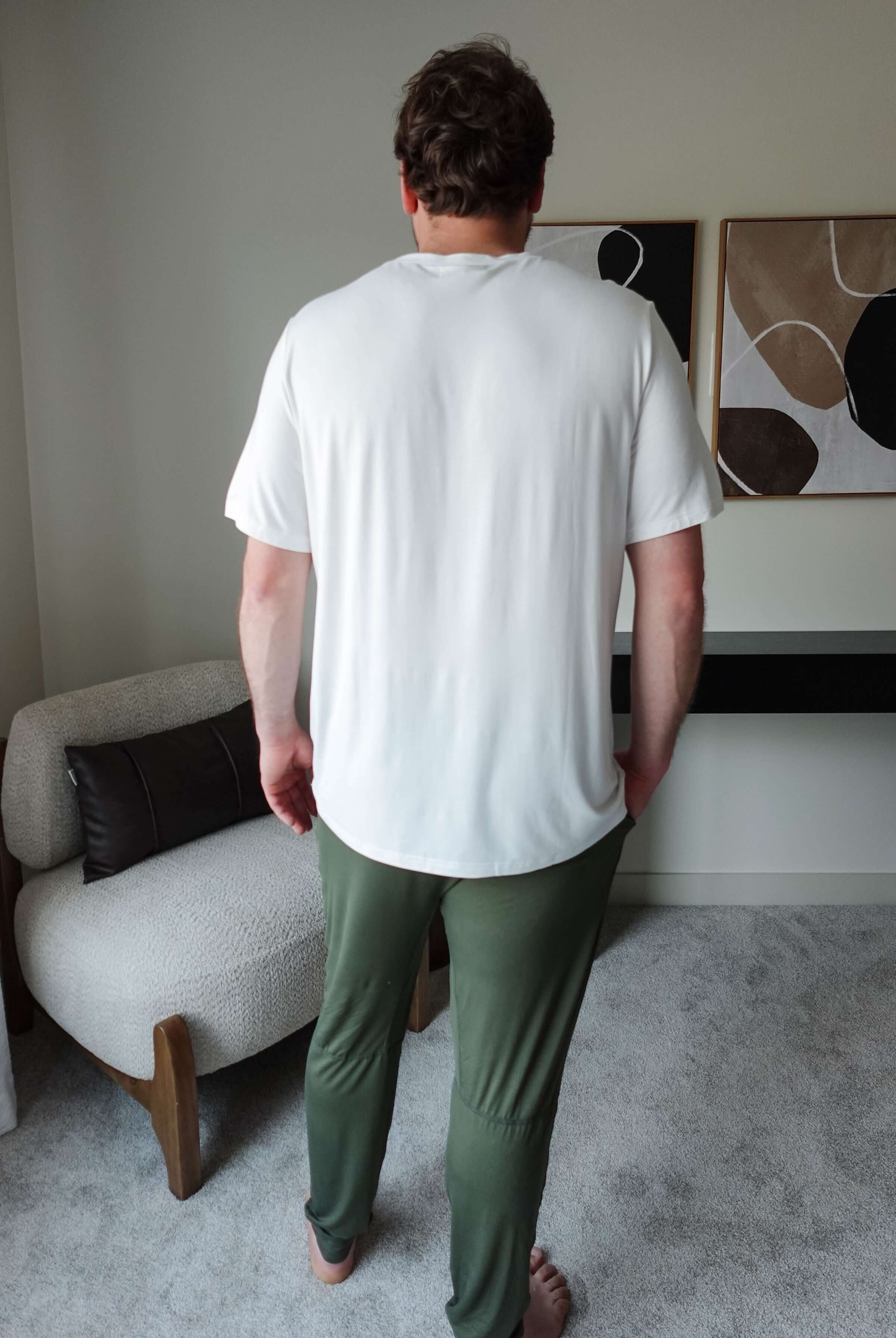 Short Sleeve Tee - Unisex Bamboo | White