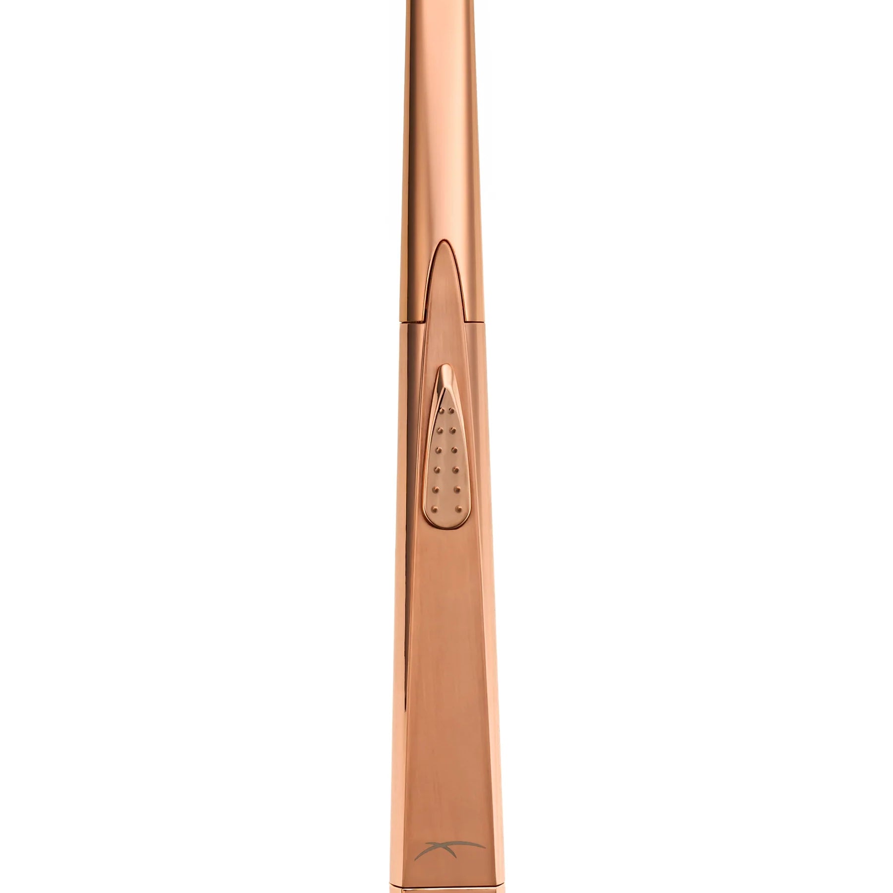 Sizzle Sleek Rechargeable Arc Lighter in rose gold