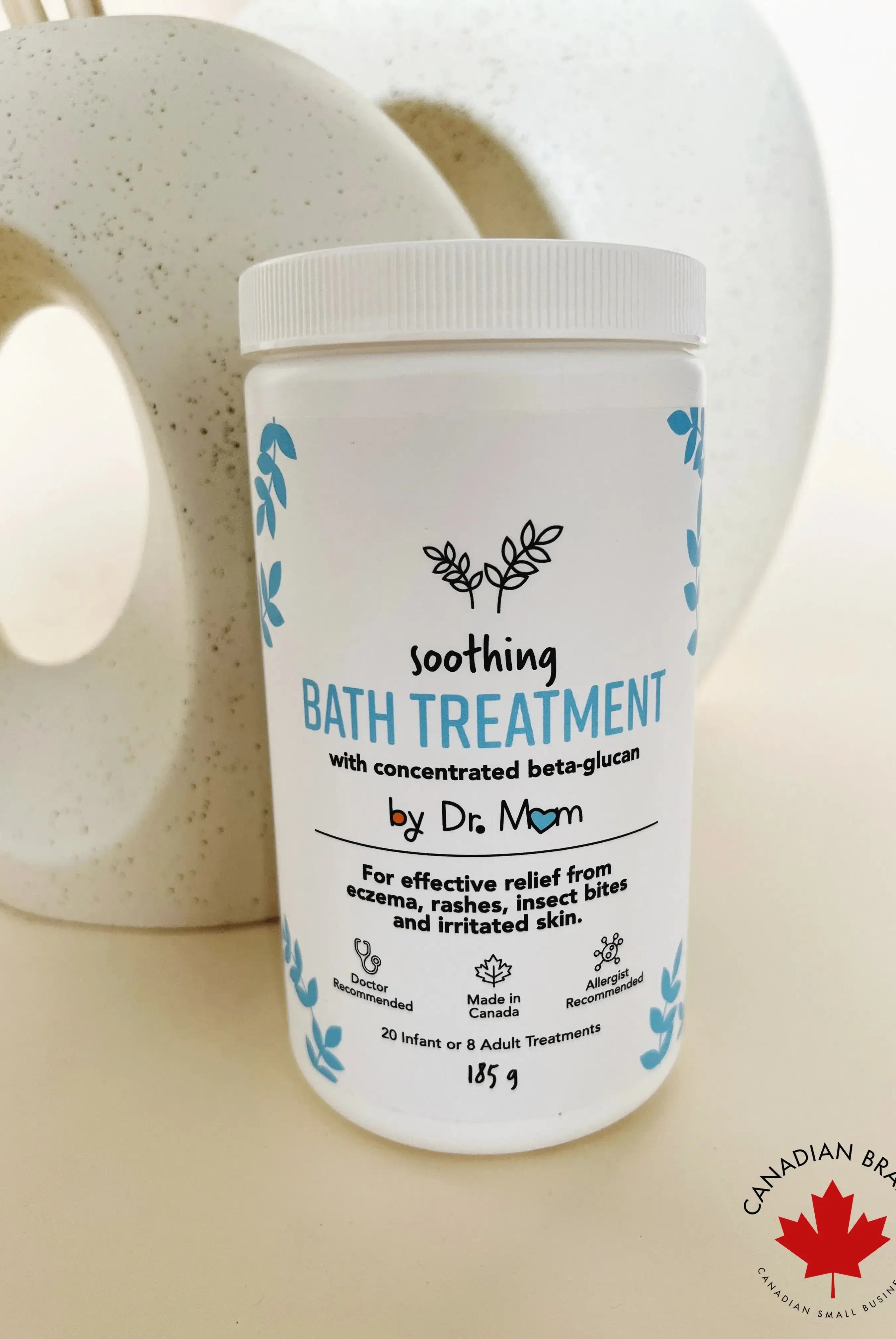 Soothing Bath Treatment Beta Glucan-Dr Mom Skincare Corp-Cloud Nine Pajamas
