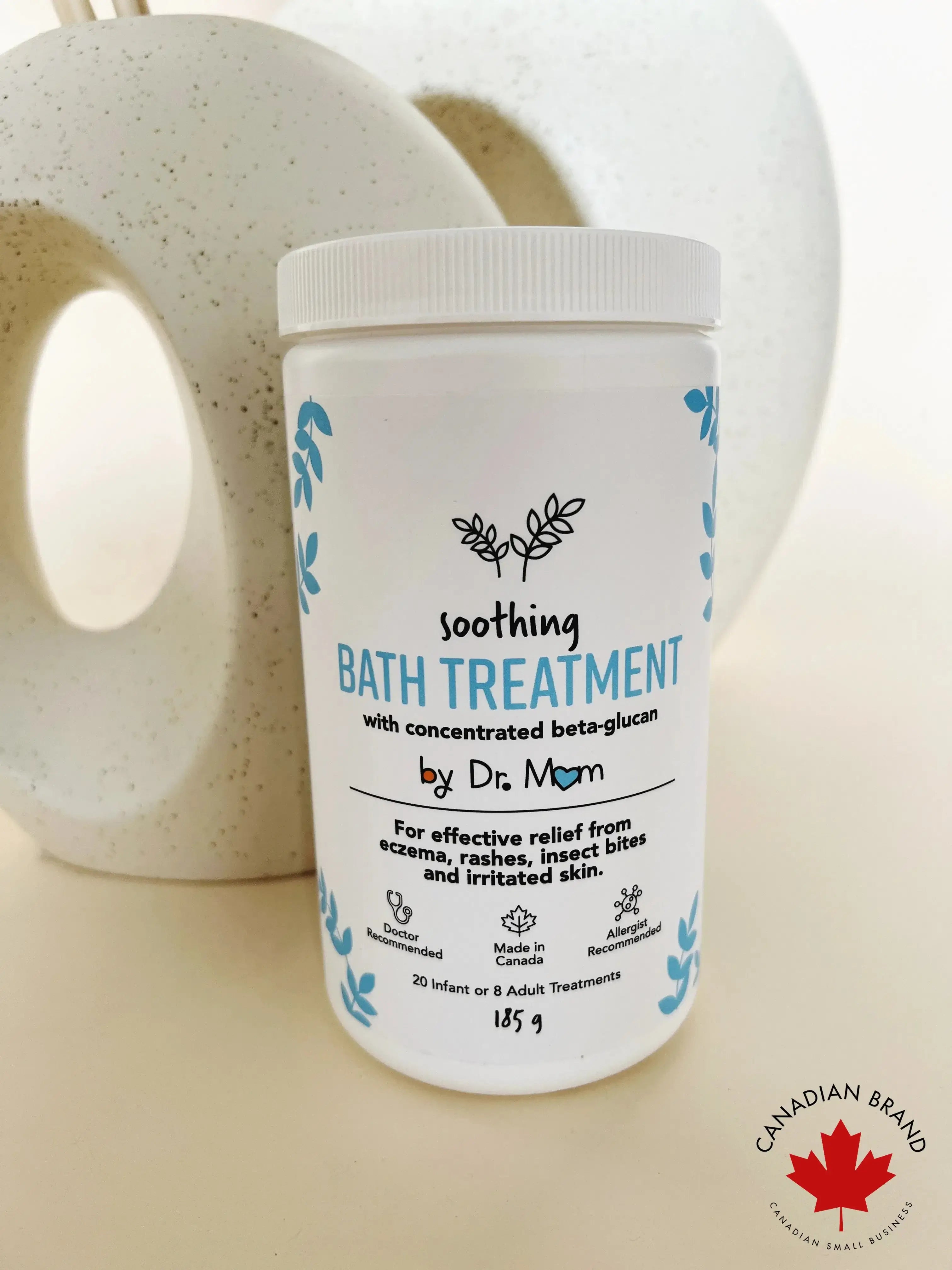 Soothing Bath Treatment Beta Glucan-Dr Mom Skincare Corp-Cloud Nine Pajamas