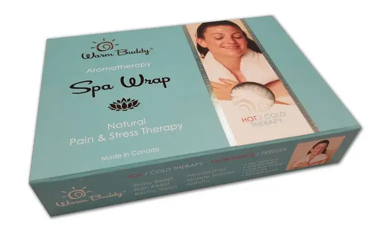 all-groups Spa Warming Wrap-Warm Buddy Co.- showing packaging