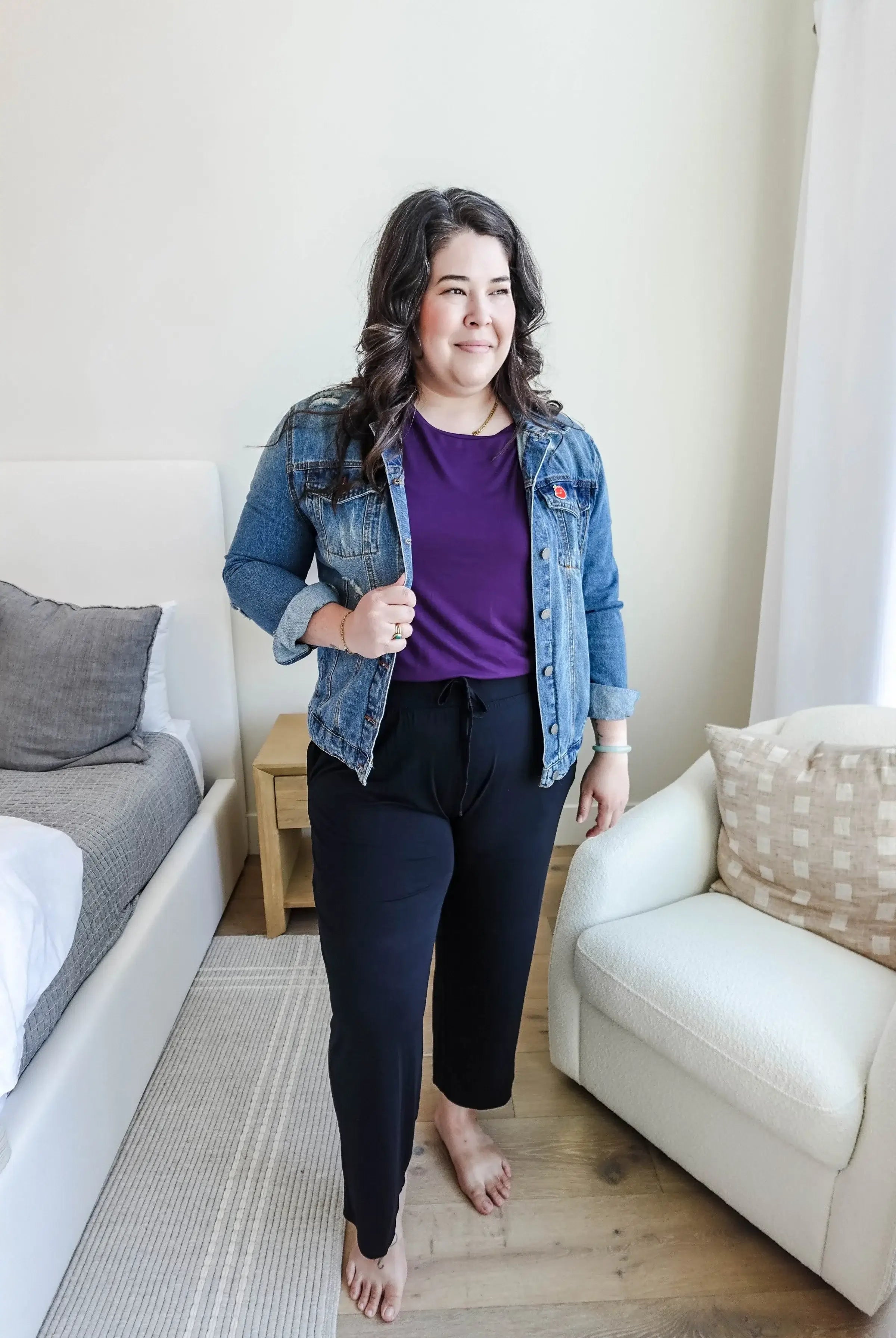 Straight Leg Bamboo Pant