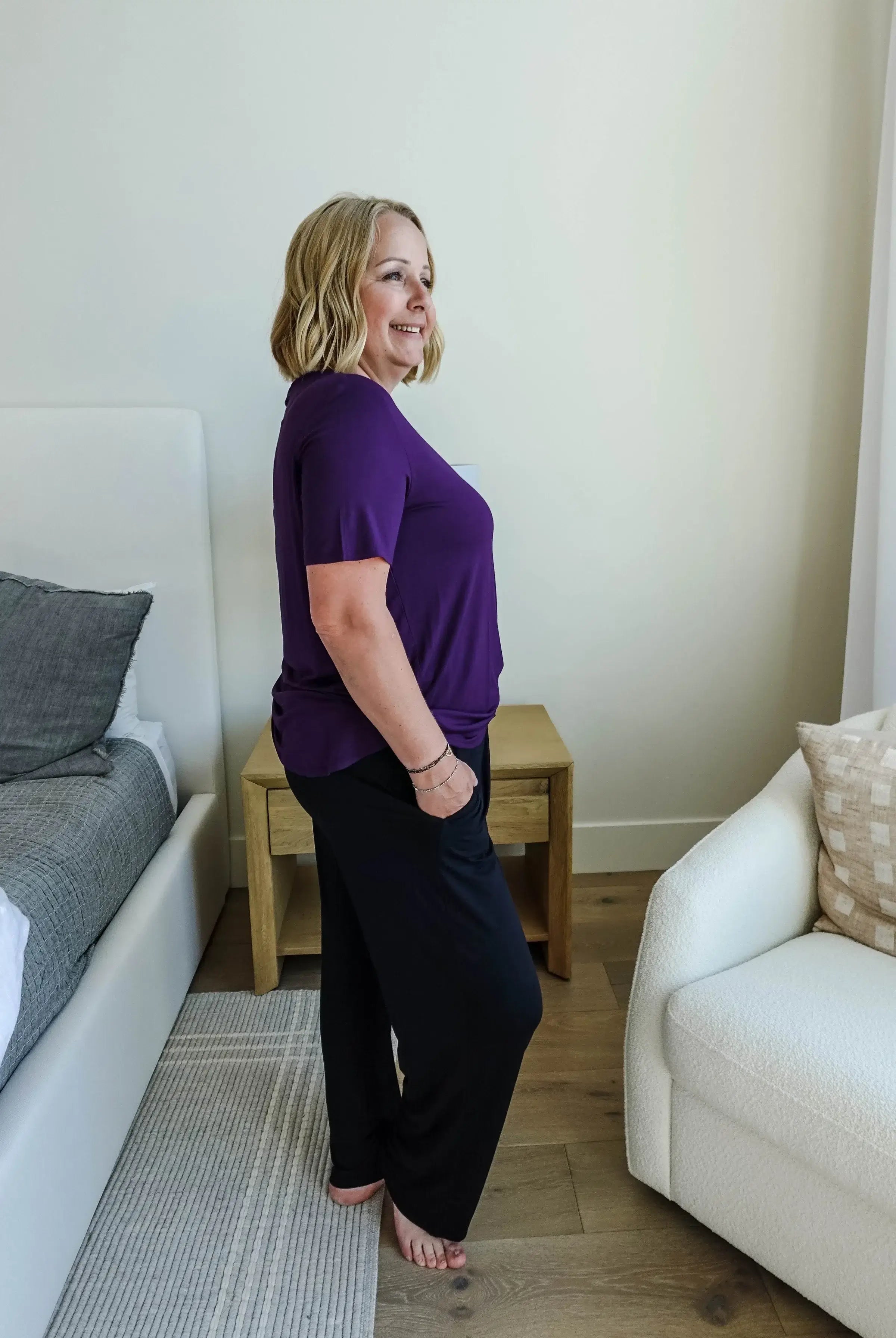 Straight Leg Bamboo Pant