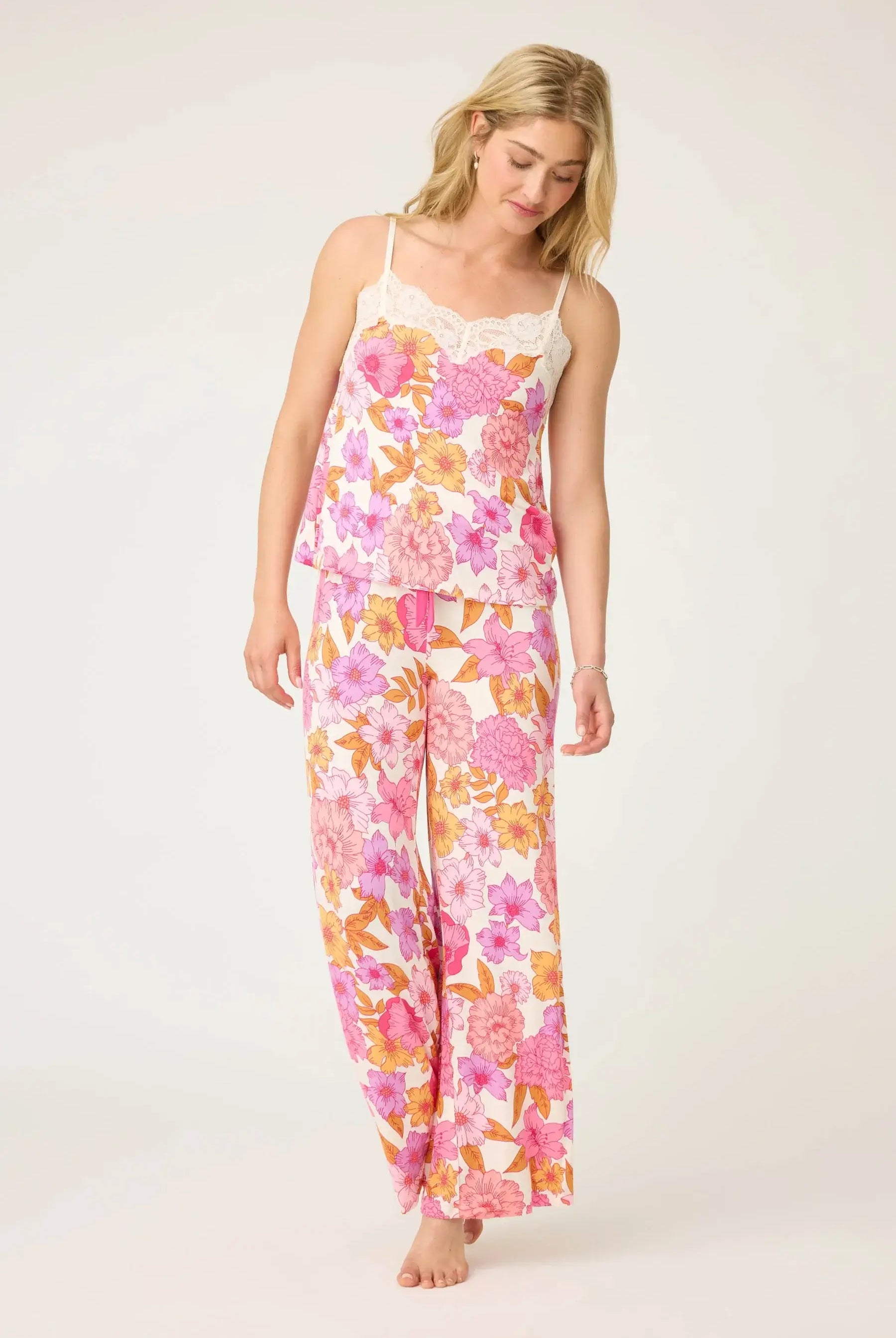 Sweet Dreams Floral Print Modal Lounge Set PJ SALVAGE