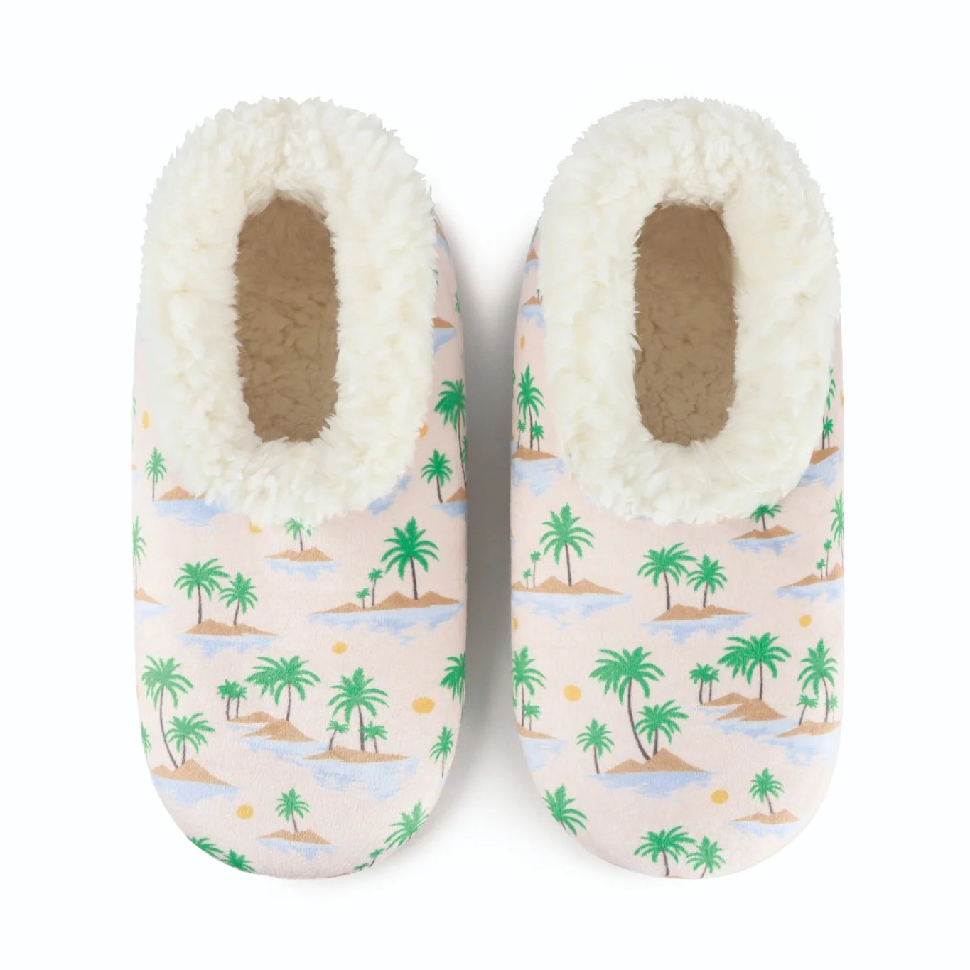 Snoozies Plush Cozy Slipper Socks with Memory Foam & Thick Sherpa Lining
