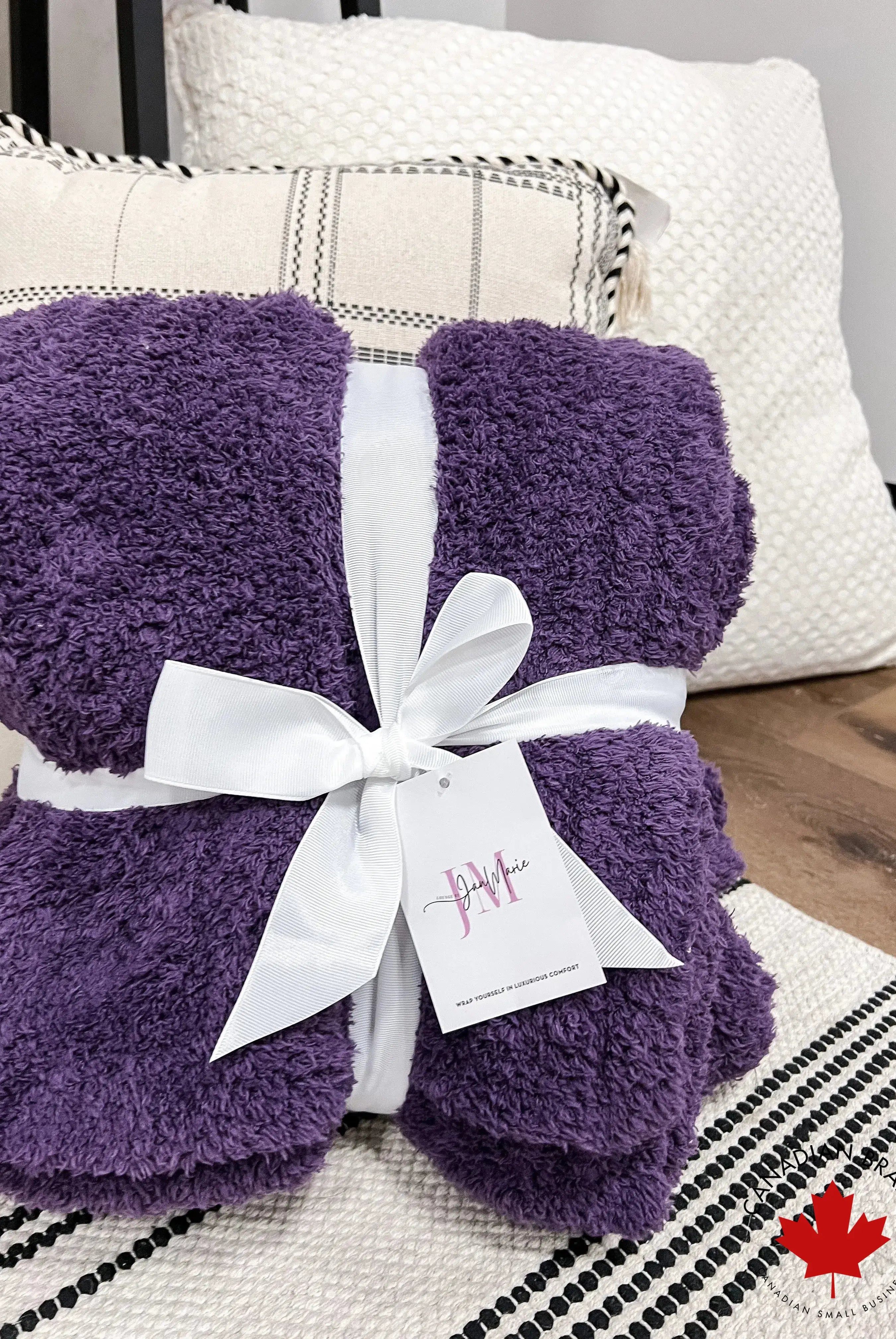 The Cozy Cabin Blanket-Lounge By Jan Marie-Cloud Nine Pajamas