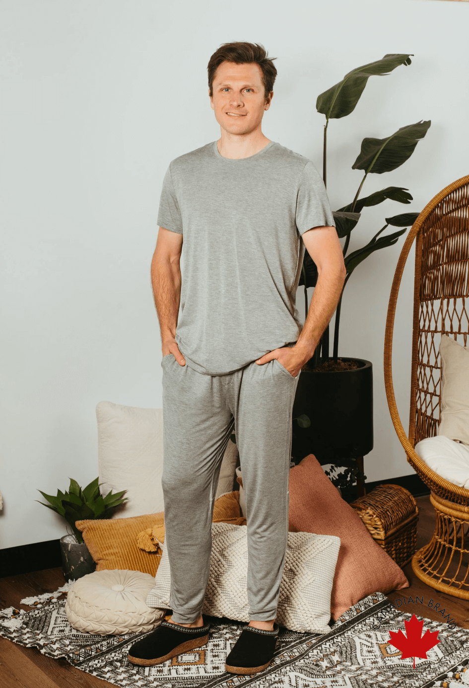 Unisex Jogger Bamboo | Heather Grey