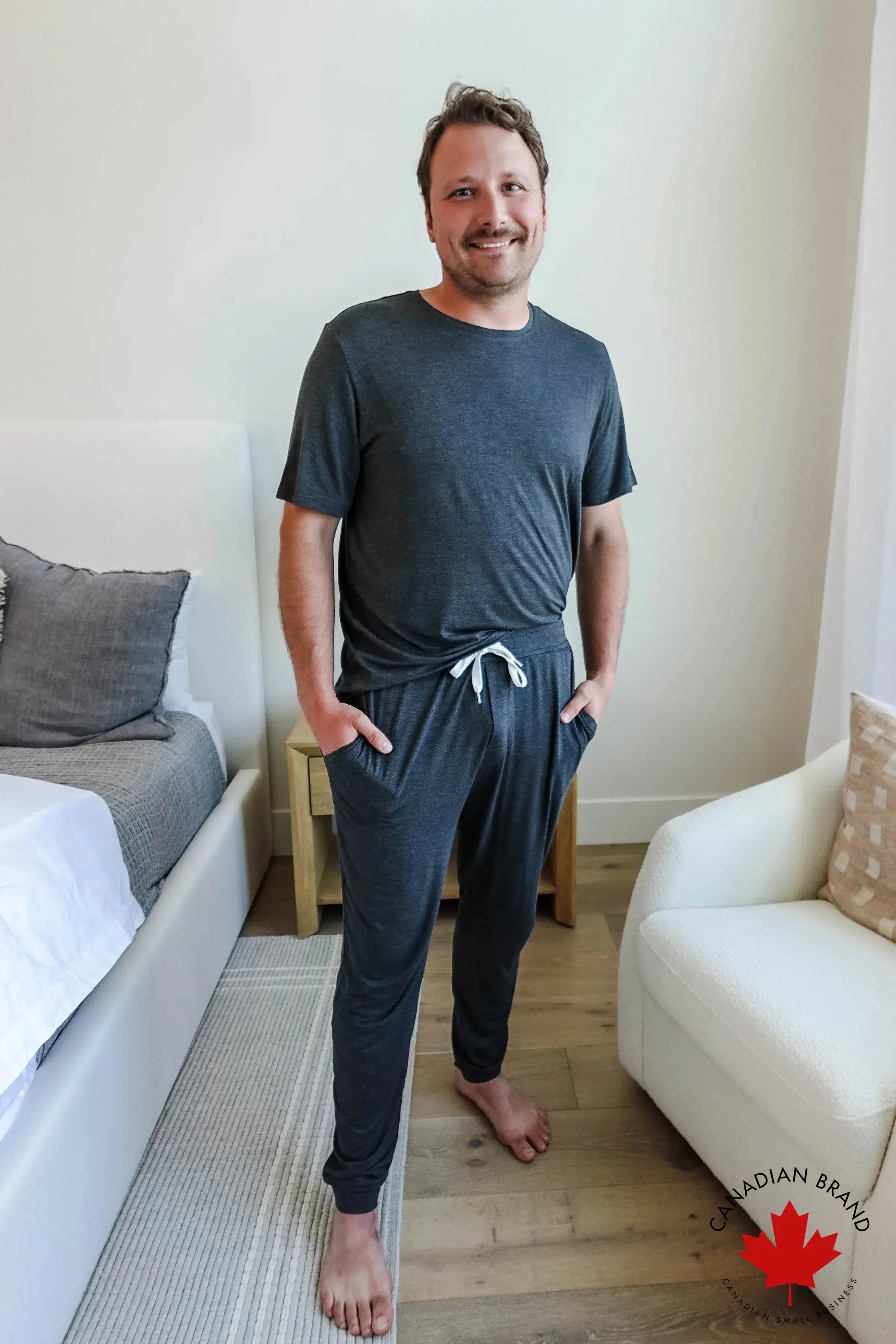 Unisex Jogger Bamboo | Charcoal