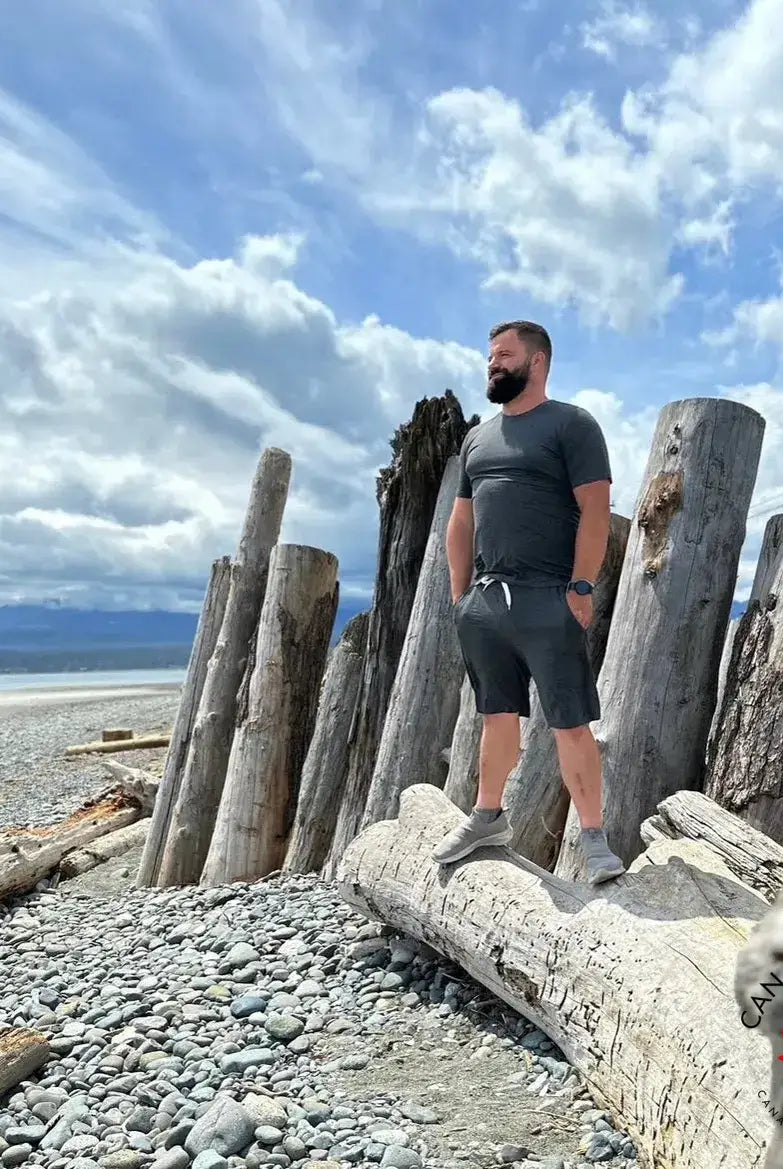 Unisex Shorts Bamboo | Charcoal