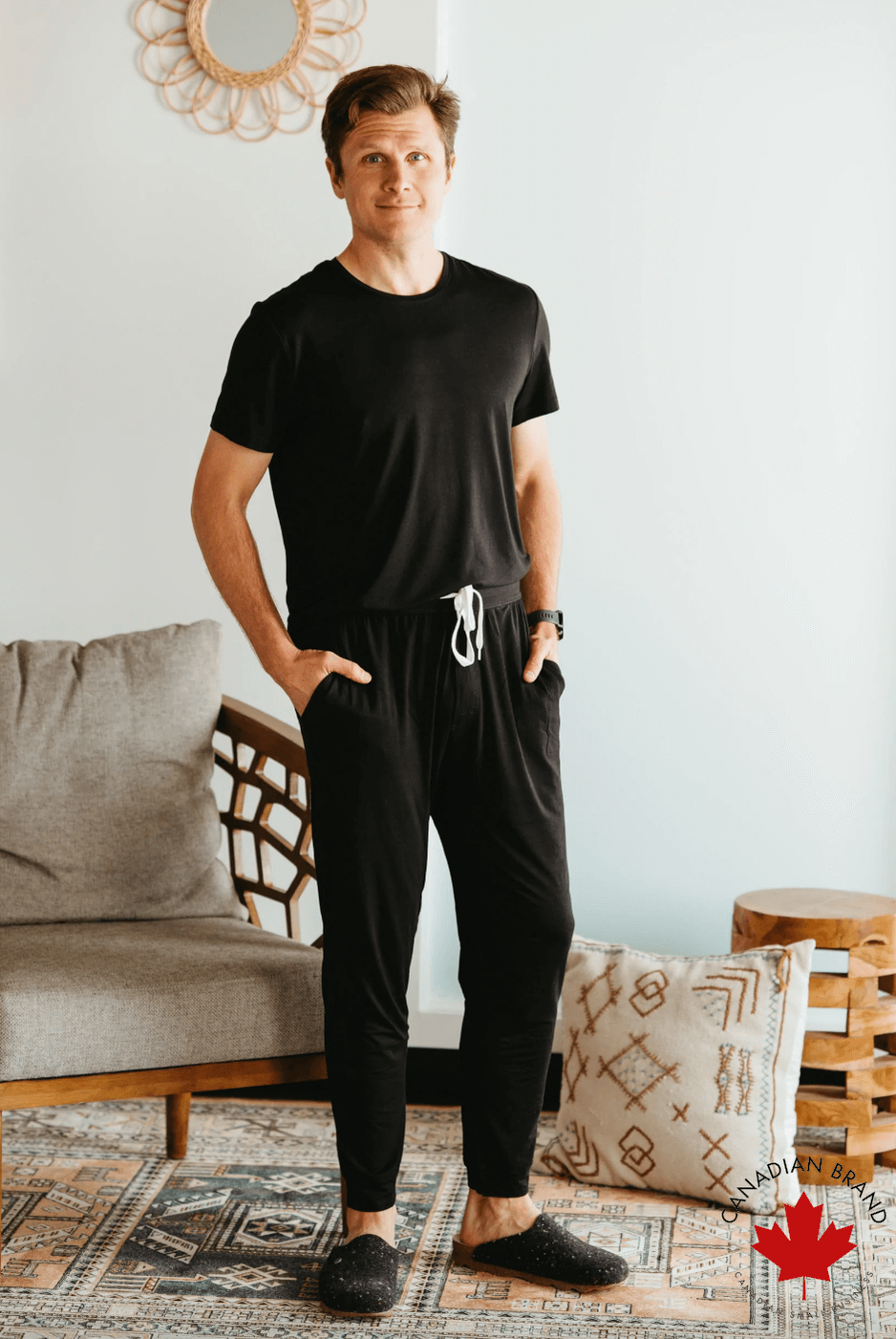 Unisex Tee Bamboo | Black