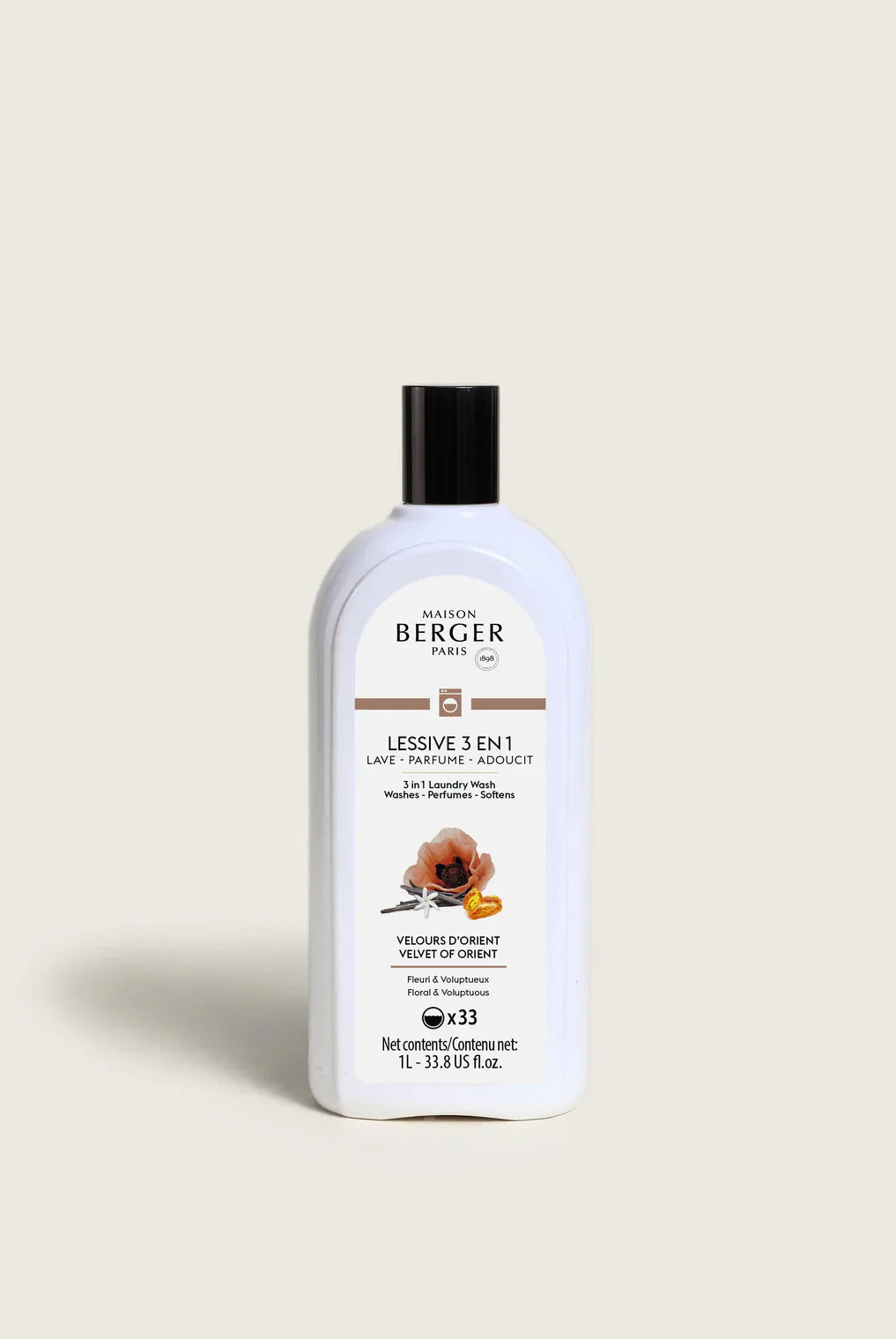 maison berger 3 in 1 laundry wash velvet of orient