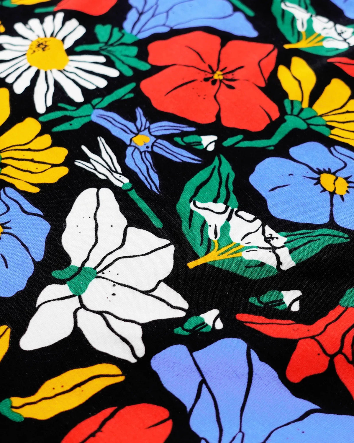 Devon + Lang Bria Boyshort in Vivid Bloom print — Cloud Nine Pajamas Edmonton