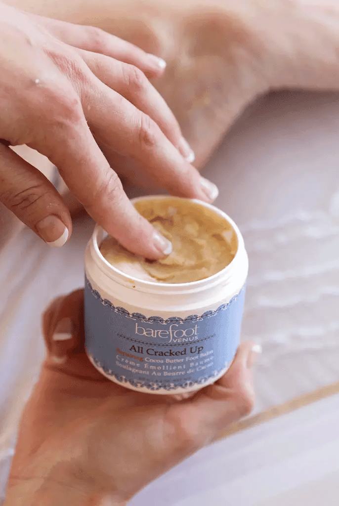 repairing cocoa butter foot balm all cracked up barefoot venus