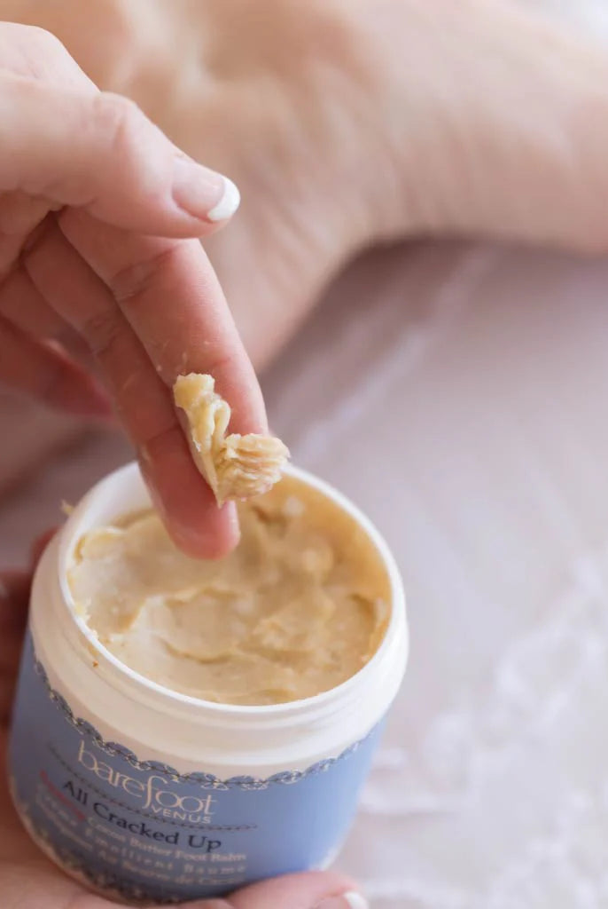 repairing cocoa butter foot balm all cracked up barefoot venus