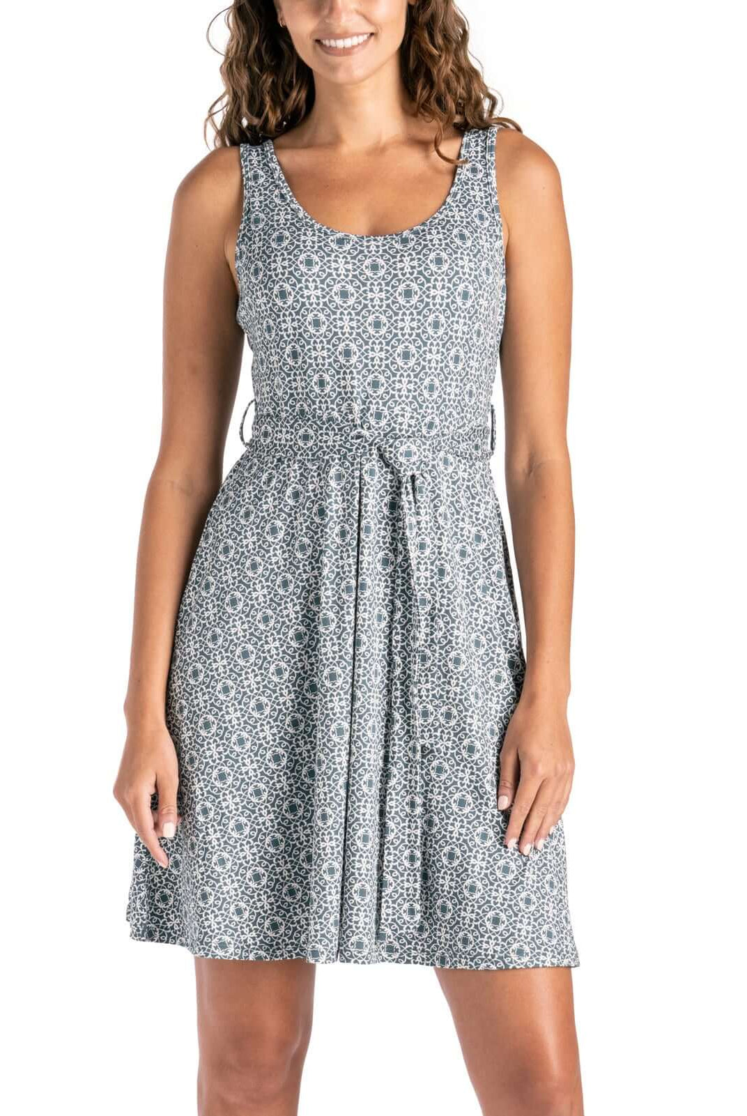 Allthreads Rio Geometric A - Line Tank Dress - ALLTHREADS - Cloud Nine Pajamas