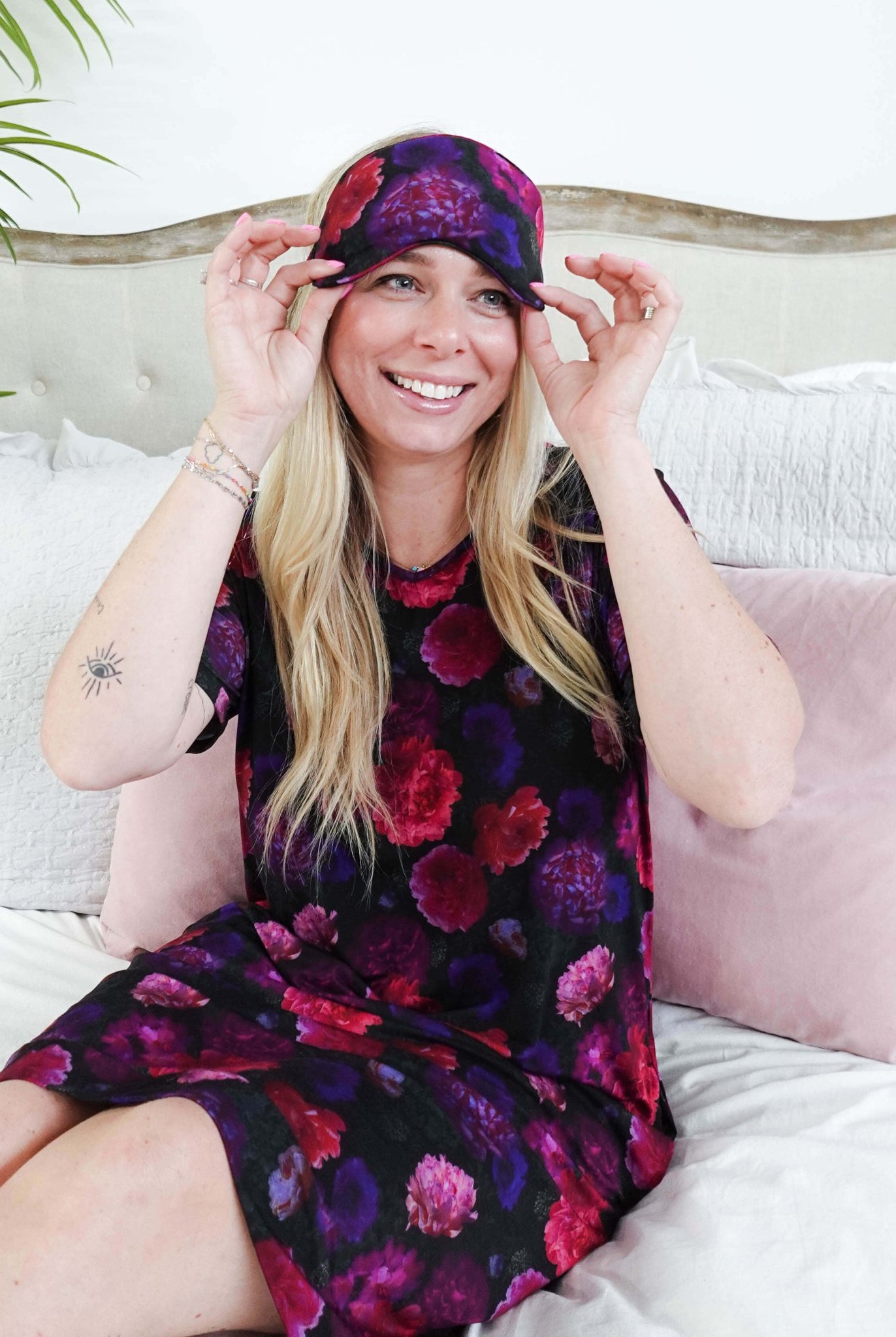 Bamboo Eye Mask | Multi Prints - Georgia Rylan - Cloud Nine Pajamas