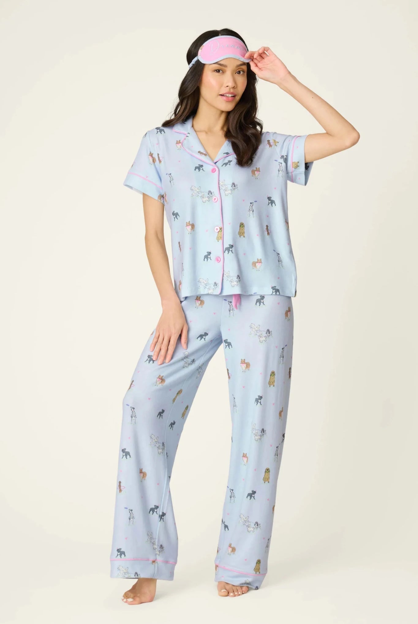 Bark Park Fetch & Frolic 3-Piece PJ Set - PJ Salvage