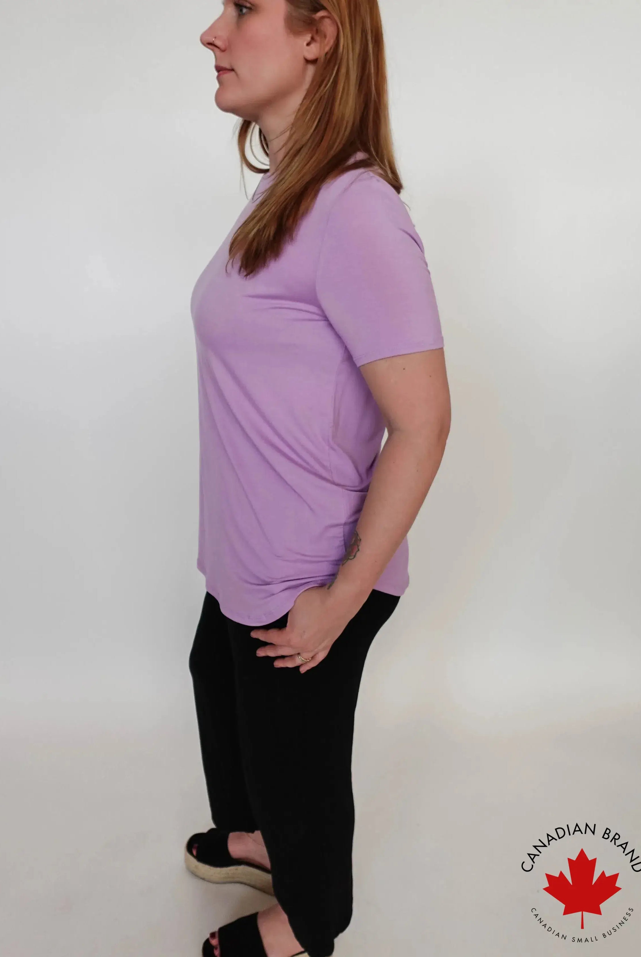 lilac bamboo tee shirt georgia rylan