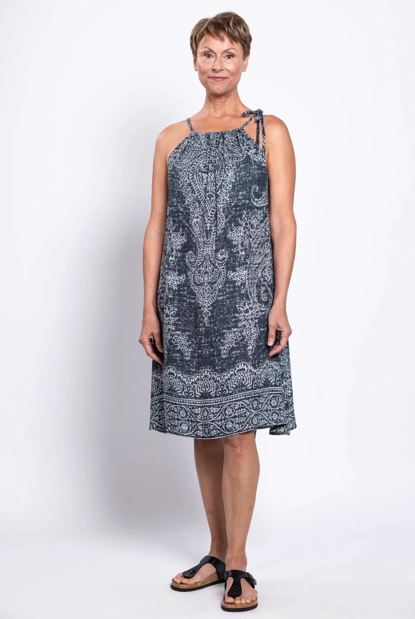 Beach Dress – Adjustable Lightweight Viscose Summer Cover - Up - Blue Sky Clothing Co - Cloud Nine Pajamas