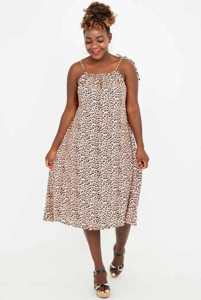 Beach Dress – Adjustable Lightweight Viscose Summer Cover - Up - Blue Sky Clothing Co - Cloud Nine Pajamas