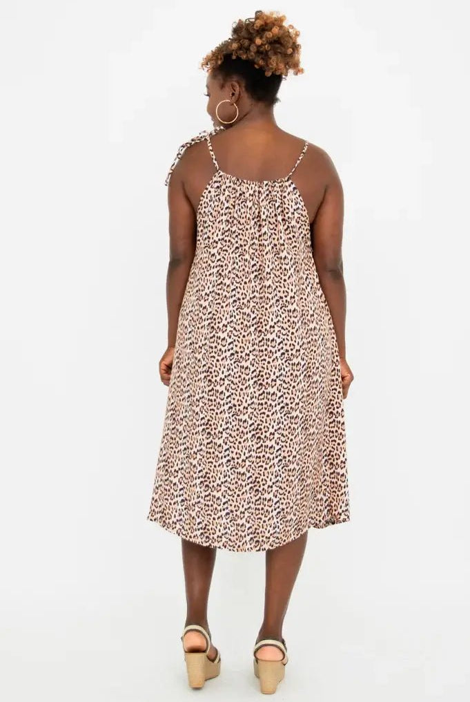 Beach Dress – Adjustable Lightweight Viscose Summer Cover - Up - Blue Sky Clothing Co - Cloud Nine Pajamas