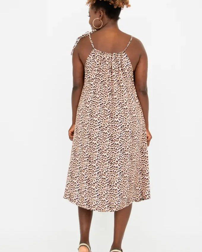 Beach Dress – Adjustable Lightweight Viscose Summer Cover - Up - Blue Sky Clothing Co - Cloud Nine Pajamas