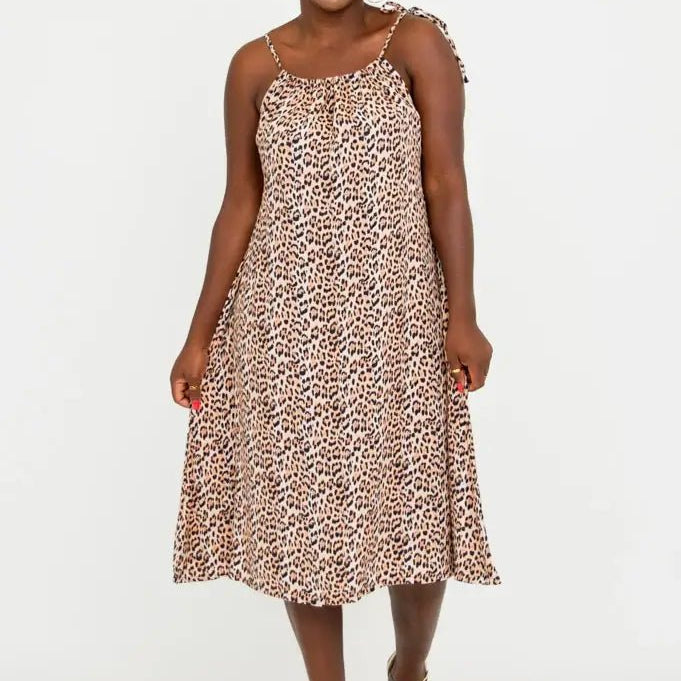 Beach Dress – Adjustable Lightweight Viscose Summer Cover - Up - Blue Sky Clothing Co - Cloud Nine Pajamas