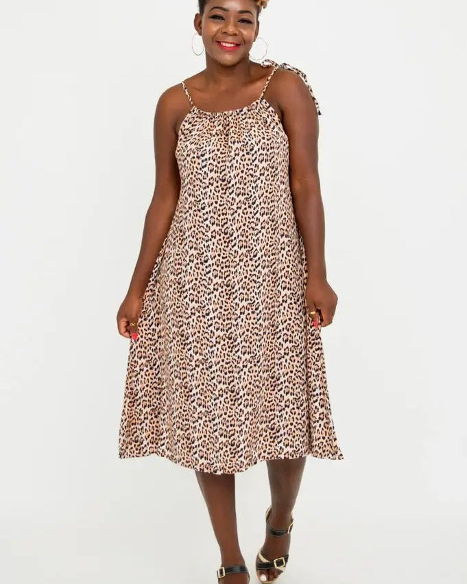 Beach Dress – Adjustable Lightweight Viscose Summer Cover - Up - Blue Sky Clothing Co - Cloud Nine Pajamas