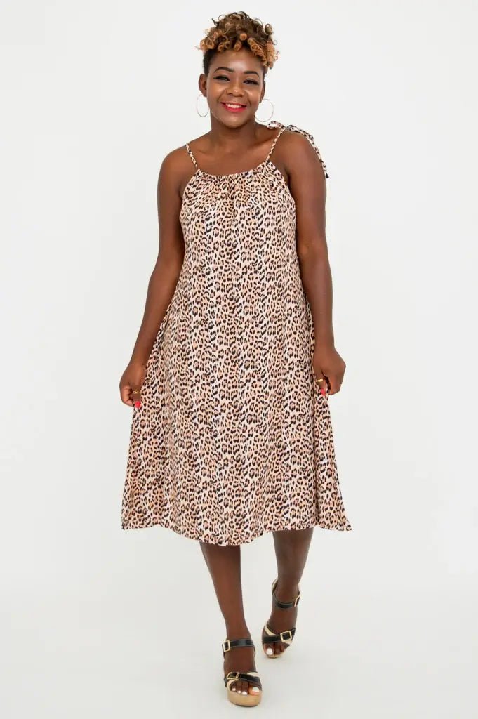 Beach Dress – Adjustable Lightweight Viscose Summer Cover - Up - Blue Sky Clothing Co - Cloud Nine Pajamas