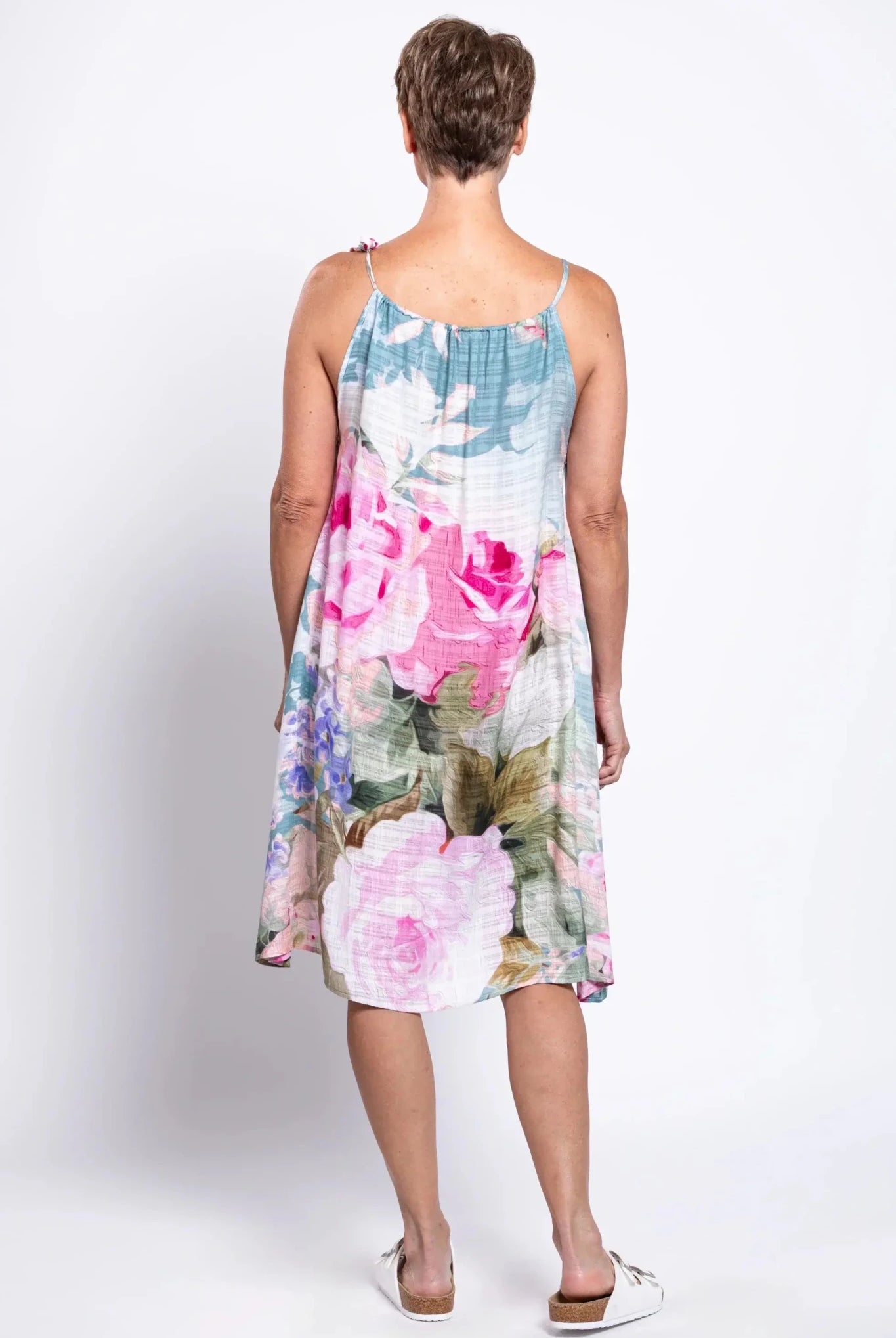 Beach Dress – Adjustable Lightweight Viscose Summer Cover - Up - Blue Sky Clothing Co - Cloud Nine Pajamas