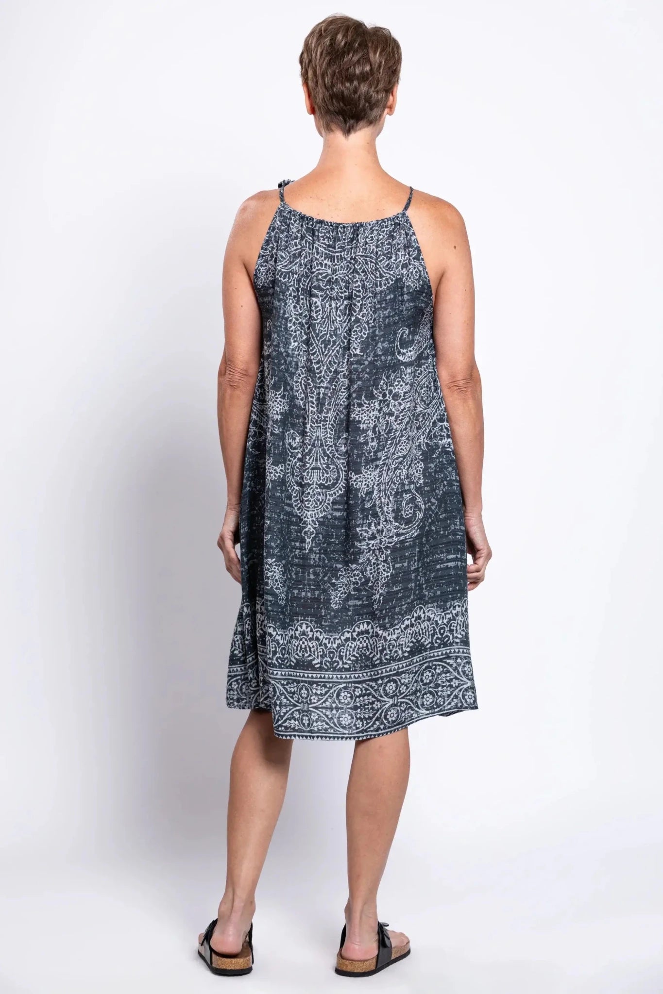 Beach Dress – Adjustable Lightweight Viscose Summer Cover - Up - Blue Sky Clothing Co - Cloud Nine Pajamas