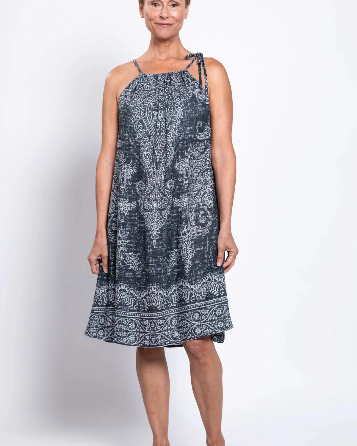 Beach Dress – Adjustable Lightweight Viscose Summer Cover - Up - Blue Sky Clothing Co - Cloud Nine Pajamas
